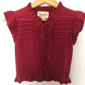 For Love & Lemons KNITZ Rivington Top